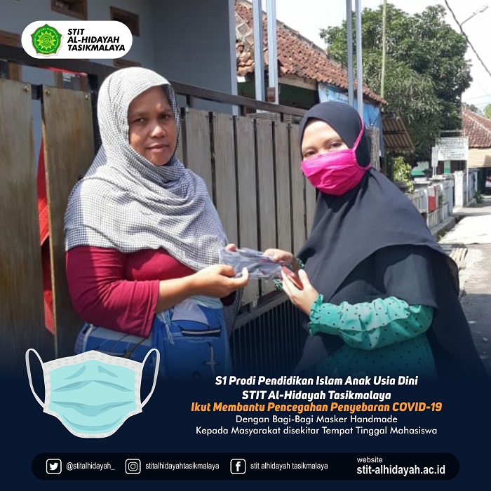 prodi piaud bagi-bagi masker